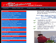 Tablet Screenshot of alanmcgillivray.com.au